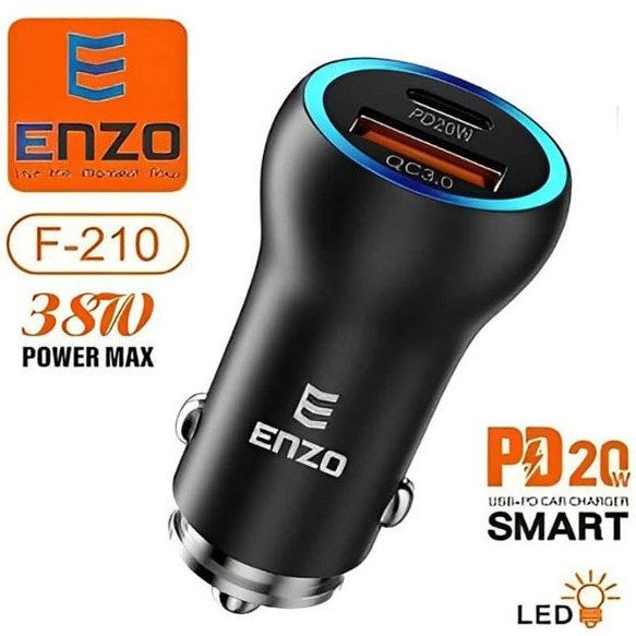 شارژر فندکی 38 وات انزو مدل F-210