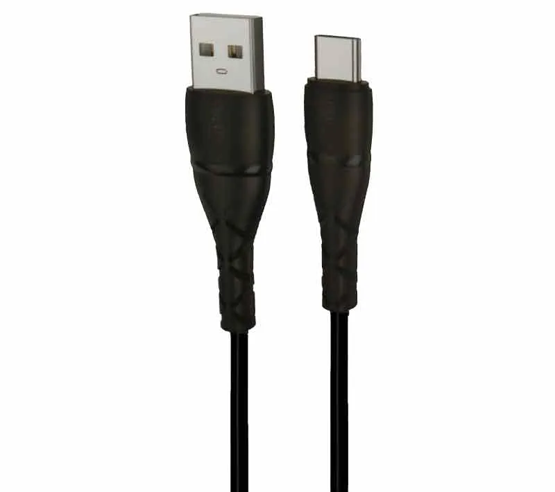 کابل تبدیل USB به USB-C کلومن مدل KD-03 طول 1 متر
