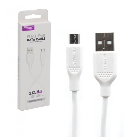 کابل تبدیل USB به Type-C کلومن مدل KD-02 طول 1 متر