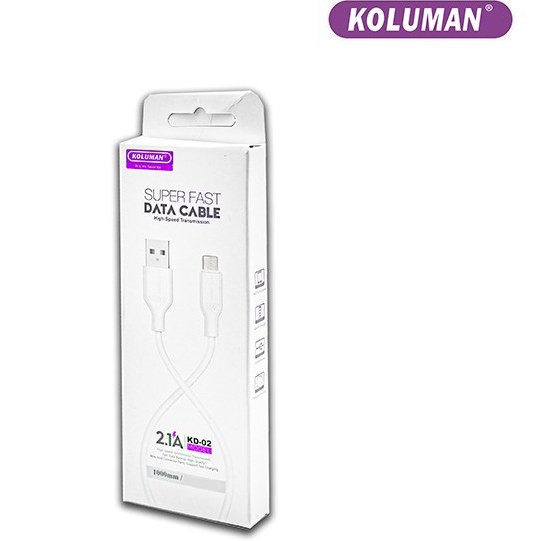 کابل تبدیل USB به Type-C کلومن مدل KD-02 طول 1 متر