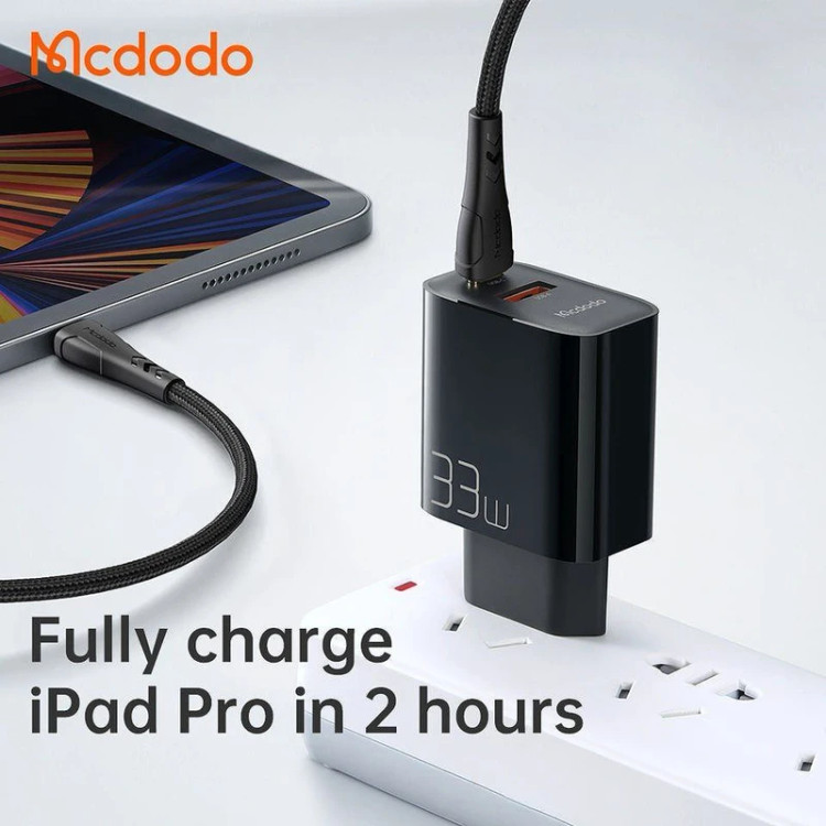 شارژر دیواری مکدودو مدل CH-0922 به همراه کابل تبدیل USB-C